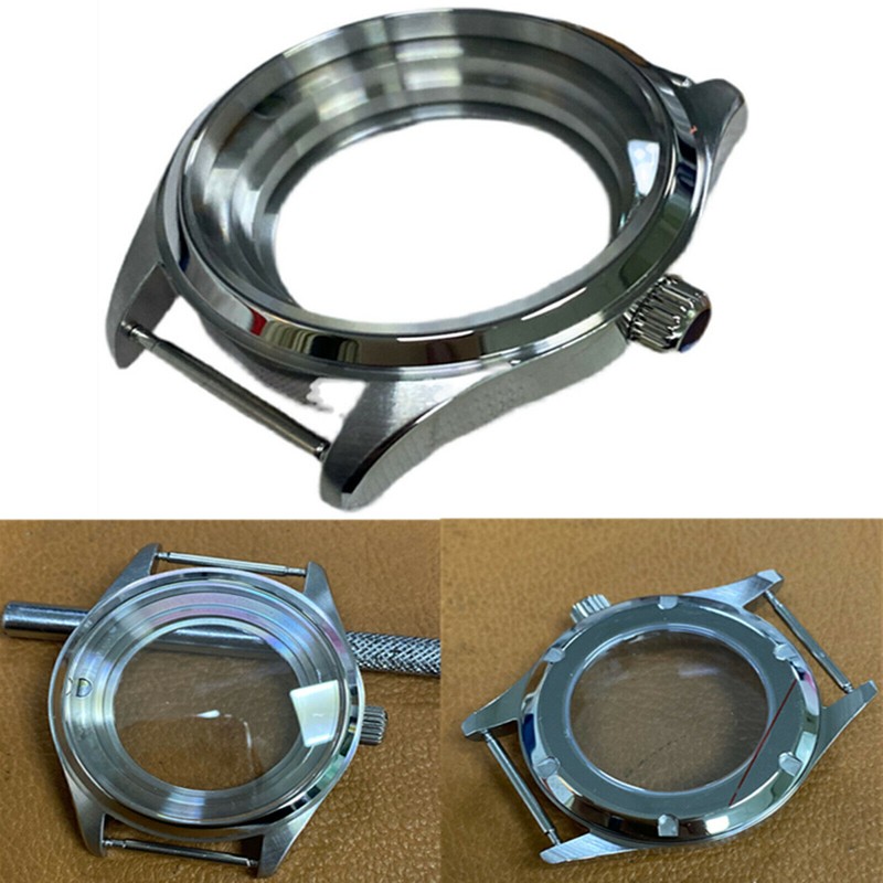 40MM 316L Stainless Steel Watch Case Sapphire Glass Case for NH35/NH36 Watch