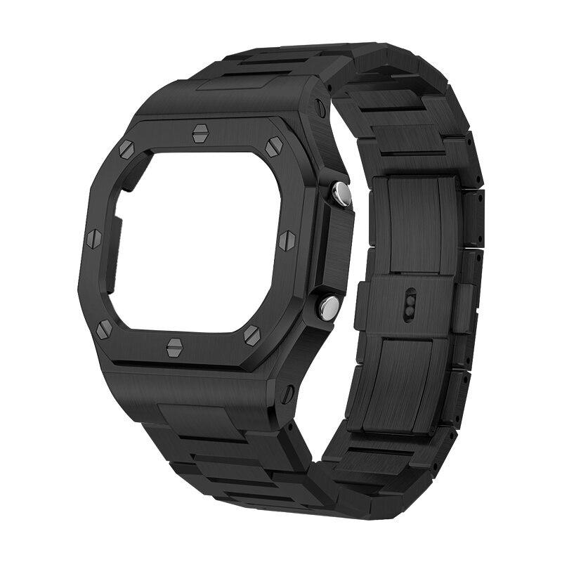Stainless Steel Mod Kit Screws Bezel Case Strap Band for G-SHOCK DW5600 GW5610 gallery