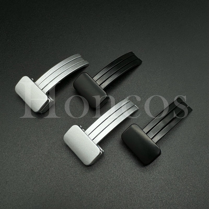 18 20 22 MM Magnetic Folding Deployment Clasp Buckle Leather Watch Strap Band US
