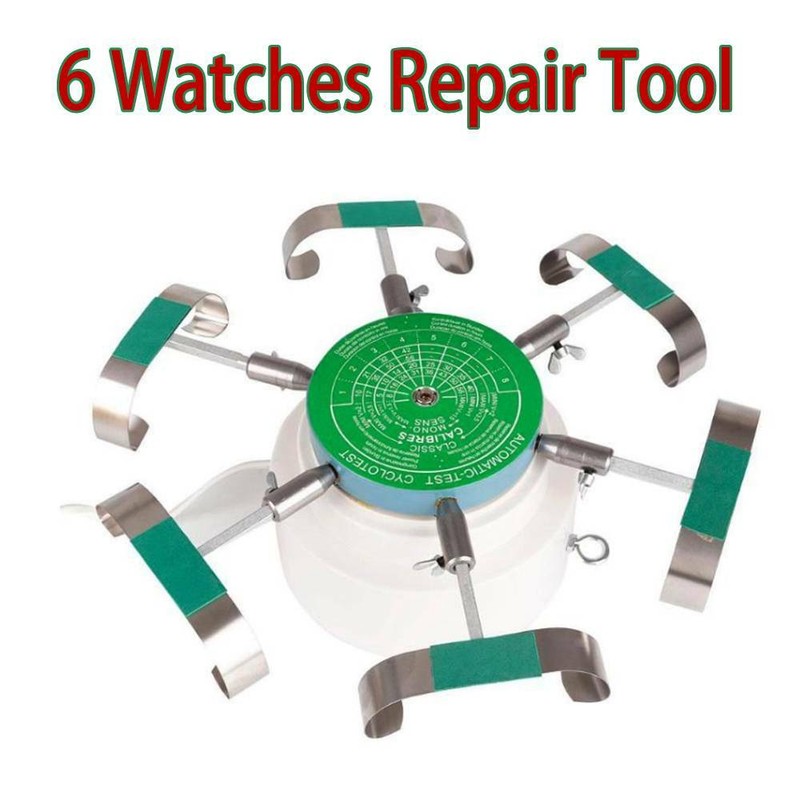 110V Automatic Machine Accessories Repair Tool Watch Winder Cyclotest Tester gallery