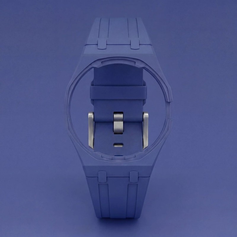 Bioceramic Case+Silicone Band Mod Kit For Swatch X AP Royal Pop Pocket Watch gallery