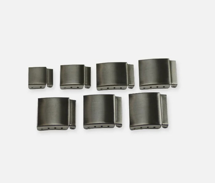 10Pcs Metal Watch Buckle Extend Straps Clasp Steel Extension Link Bracelet Tools