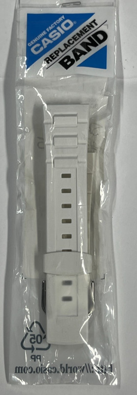 NOS CASIO Baby-G Genuine White Watch strap Band 10333981 BGA-110 / BGR-3000GS