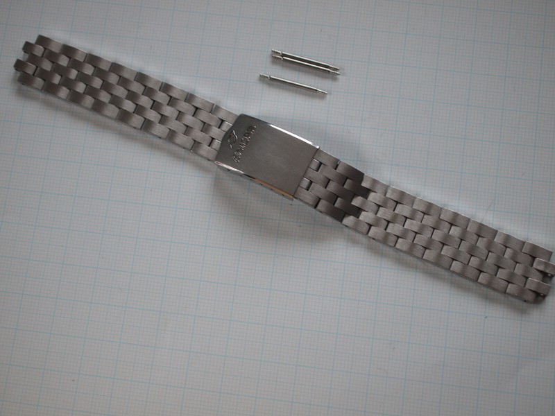 Enicar Bracelet 1 6mm New Old Stock Total clipped length 16cm Ref. 1A-06