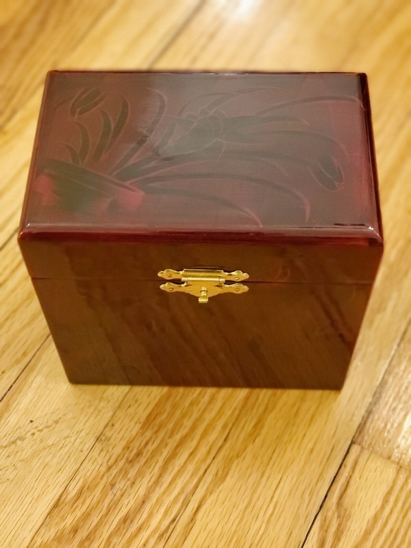 WOODEN JEWELRY BOX