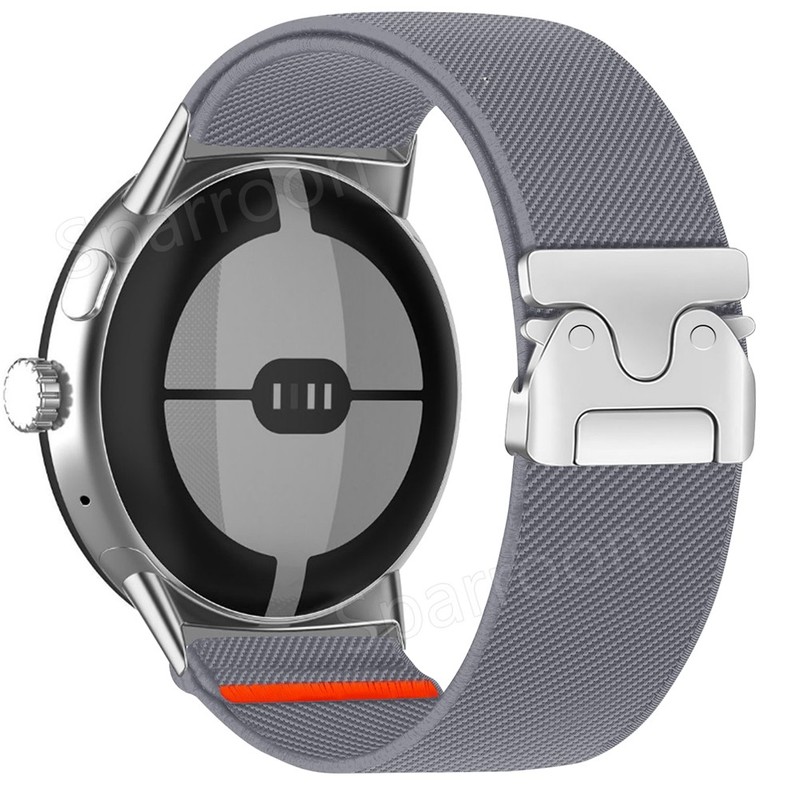 Nylon Strap for Google Pixel Watch 1/2/3/4 41mm 45mm Elastic Loop Band Wristband gallery