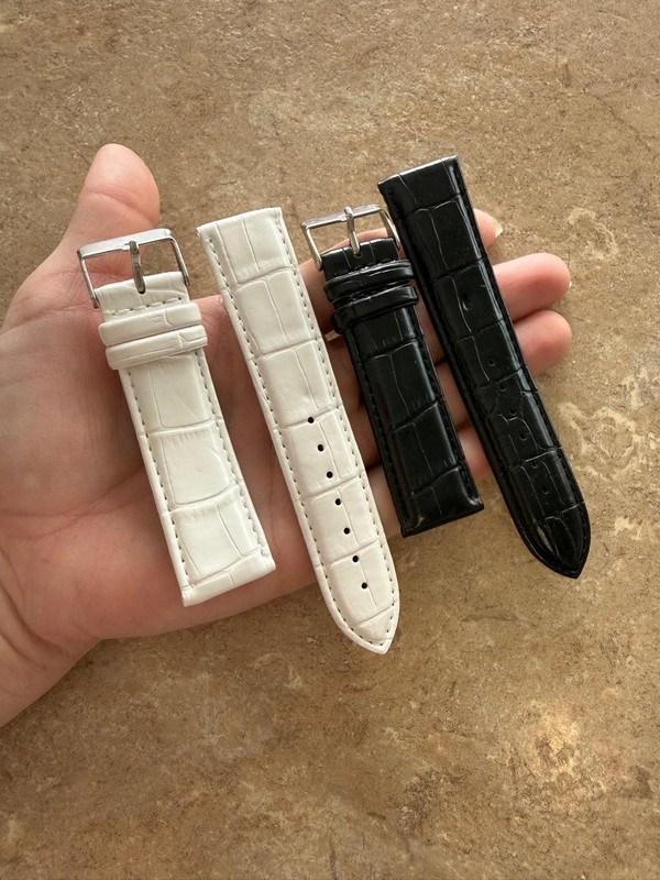 Sell a lot 100 pcs genuine leather watch straps bands