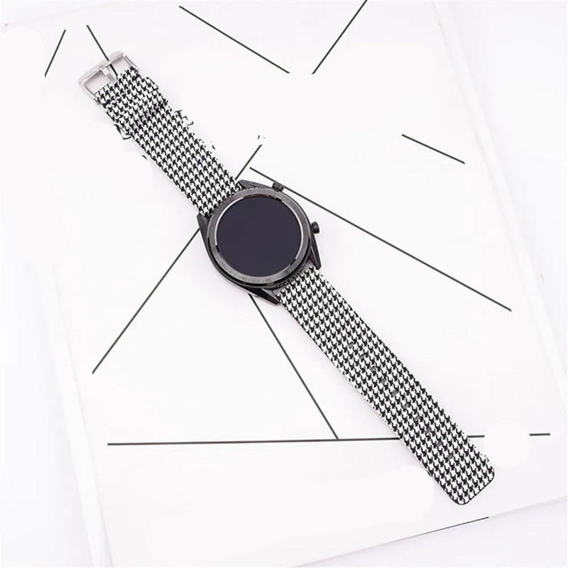 12mm 14mm 16mm 18mm 20mm 22mm Nylon Canvas Quick Release Watch Band Gld & Rs Gld gallery