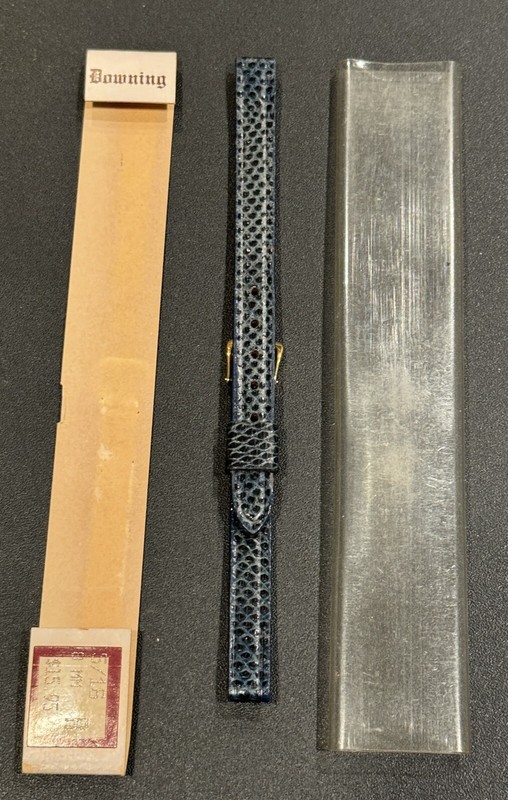 Vintage Downing 8mm Genuine Snake Wrist Watch Strap. See Details