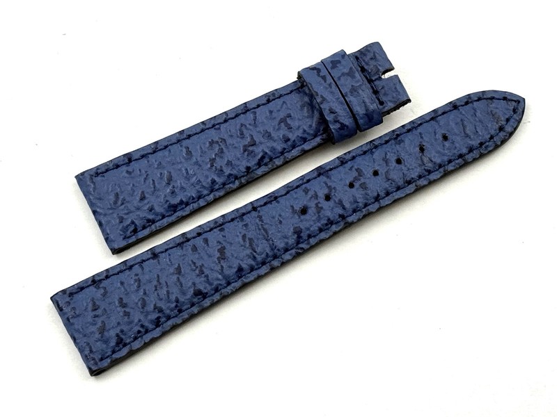 Watch Band Shark Genuine Blue Denim 20/16mm Accessories Luxury Handcrafted Top