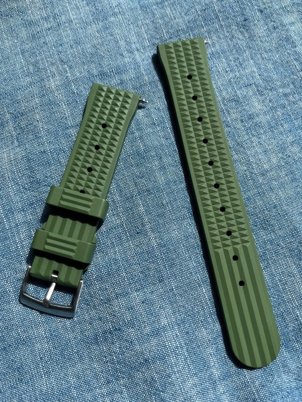 WISCASSET WATCH - Premium FKM Waffle Straps (FREE SHIPPING) gallery