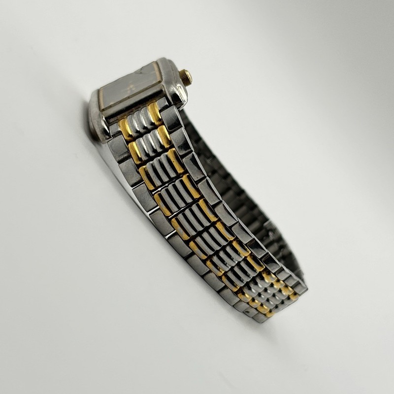 Seiko Women's V401-5660 Quartz 2 Tone Gold & Silver Bracelet #7.2 Read!!! gallery