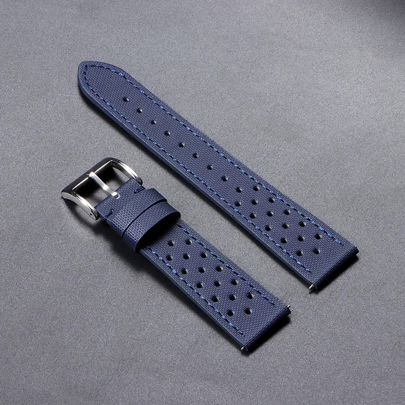 Nylon Sailcloth Watch Strap 18mm 20mm 22mm Sport Fabric Quick Release Wristband