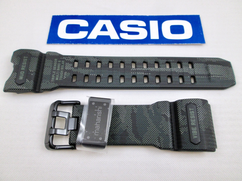 Casio G-Shock Mudmaster Maharishi GWG-1000MH GWG1000MH resin watch band strap