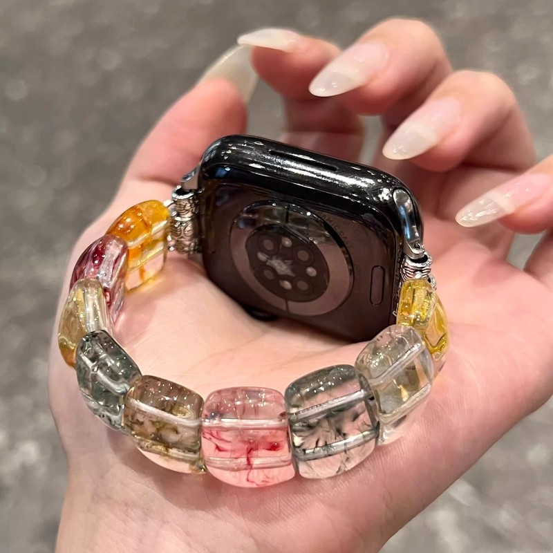 Correa Cuadrado de Resina Para Watch 8/7/6/5/4/3 38/40/42/44/45/49mm iwatch