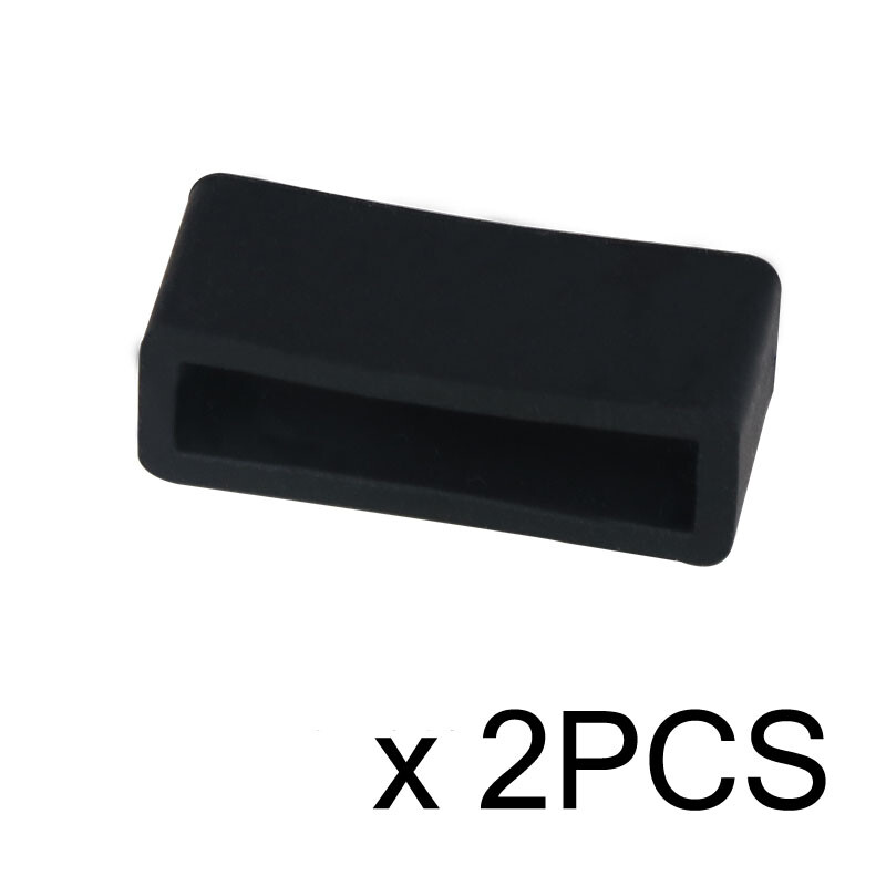 2PCS Silicone Watch Strap Loop 12-19mm 20 21mm 22 24 26mm Band Rubber Ring Loops gallery