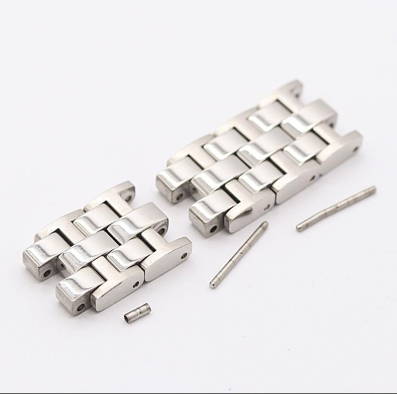 Tory Burch TRB1010 13mm 3-Link Silver Genuine Watch Bracelet Parts