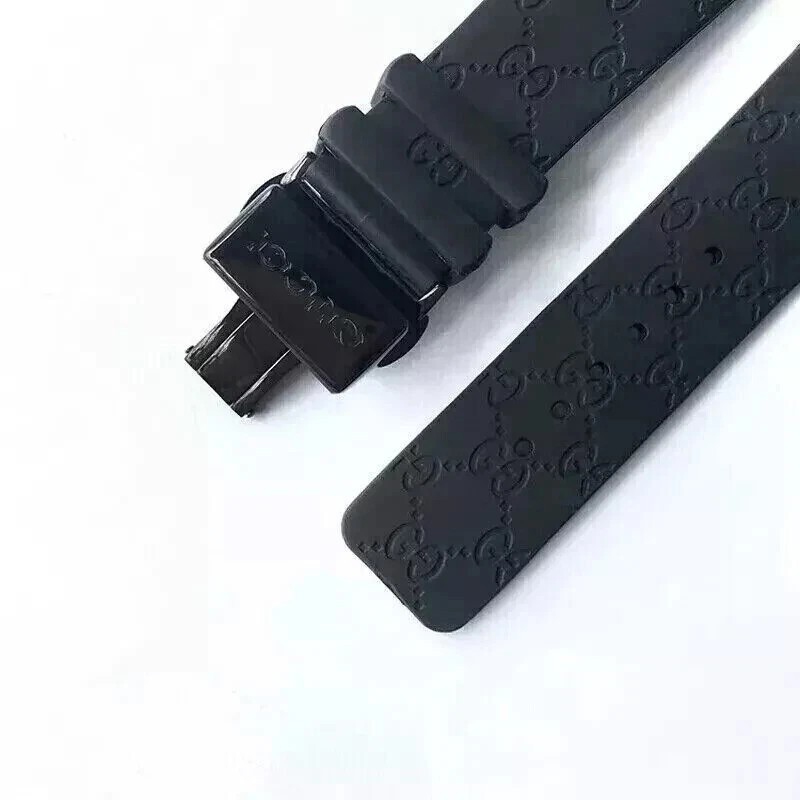 26mm Rubber replacement Watch Strap For I-Gucci Digital Men's Watch YA114225 gallery