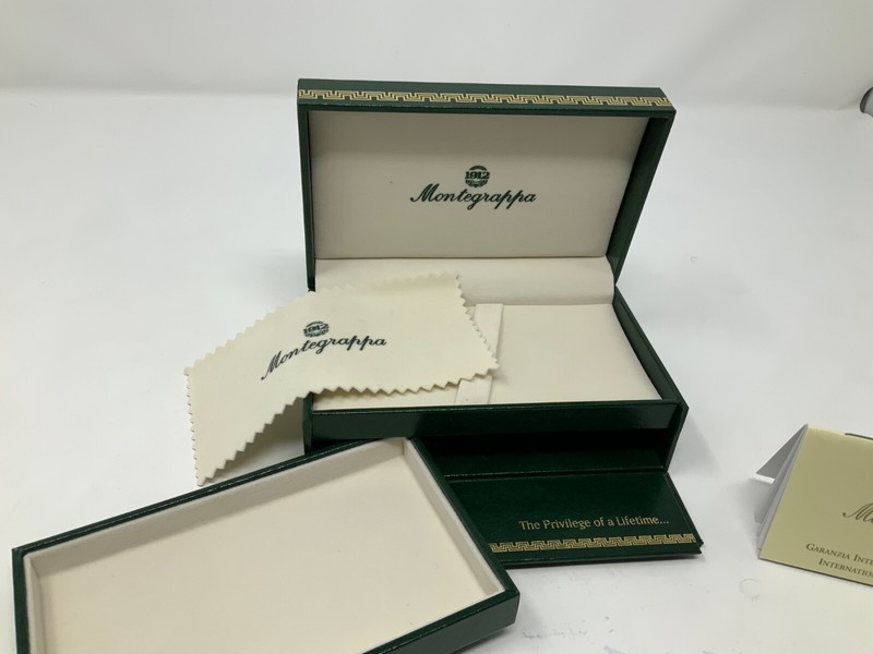Montegrappa pen Box Only full set for a Small pen BOX ONLY (no pen included) gallery