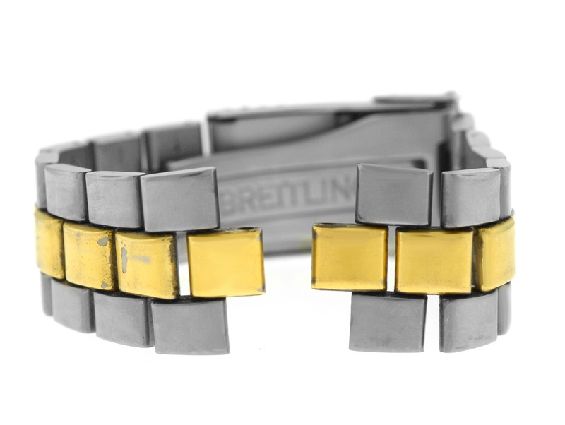 Breitling Titanium Plated Gold 20MM Folded Bracelet