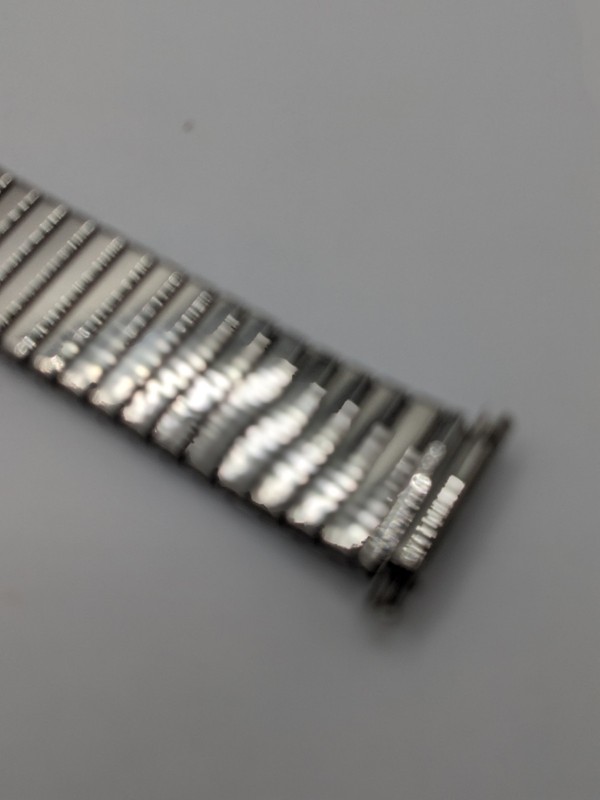 Retro Apollo Stainless Silver Expandable Watch Strap Expandable Lugs 16-22mm gallery