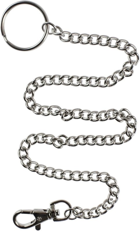 Versatile 16-Inch Silver Pocket Chain with Snap Clasp for Everyday Essentials gallery