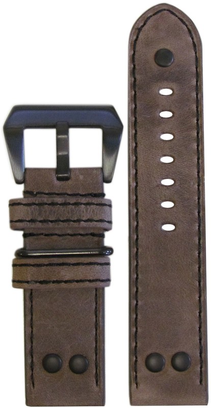 22mm XL Panatime MB-1 Vintage Distressed Oak Pilot Watch Band 22/22 135/85
