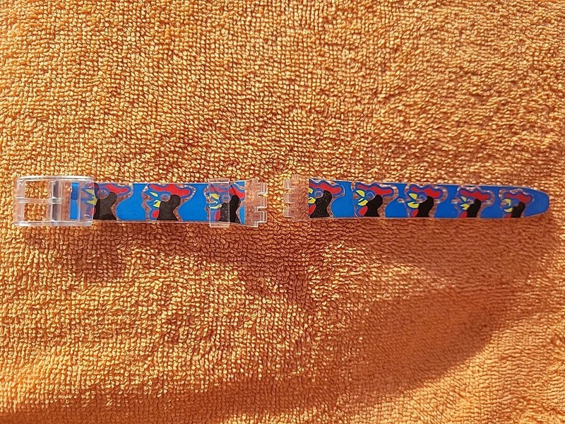 Swatch Watch replacement Band ladies Chicchirichi after Market New