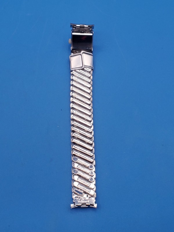 JB Champion 21mm Stainless Steel 1971 Perpetual Calendar Watch Band Bracelet NOS gallery