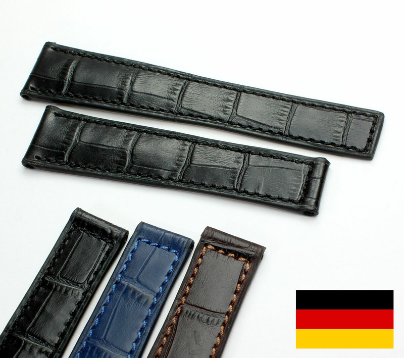 RIOS1931 20mm /16 compatibel TAG Heuer Deployant Clasp made Germany Watch Band