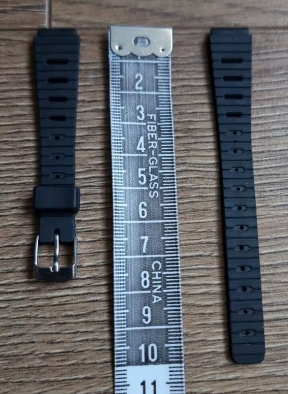 12mm KIDS CHILDRENS APOLLO WATERPROOF SPORTS RESIN WATCH STRAP gallery