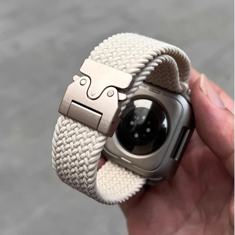 Nylon Band Compatible Watch Strap Series 10 9 8 7 6 SE 5 Ultra 2 38mm-49mm gallery