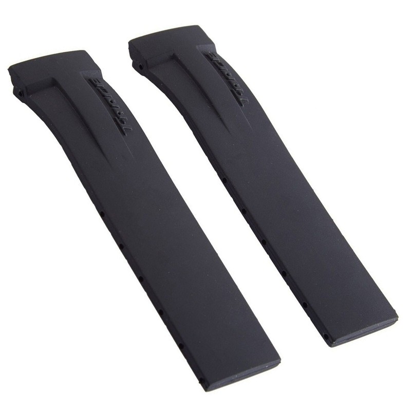 21mm Silicon Rubber Watch Strap Band For Tissot T-Race T027, T048 417A BH, T6100