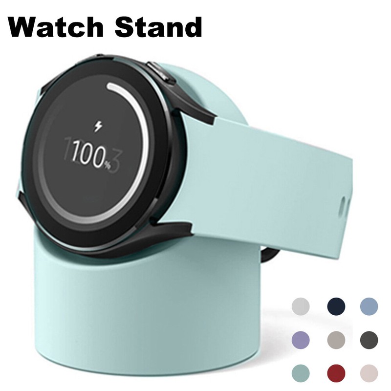 Charger Stand For Samsung Galaxy Watch7 6 5 5Pro 4 3 Charger Base Silicone Stand