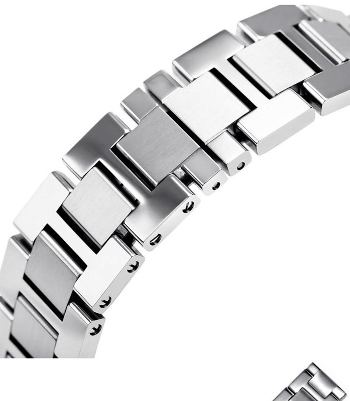 High-grade stainless steel watch band mens metal strap for Cartier16 18 20 22 23 gallery