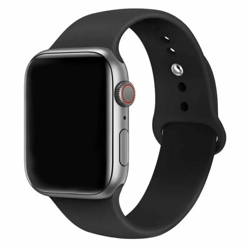 Watch Band Dog Breed For Apple Watch All Series, Custom Silicone Pet Strap Band