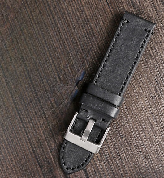 High Quality Genuine Leather Watch Strap 22mm Men’s Vintage Wristband Fits Tudor