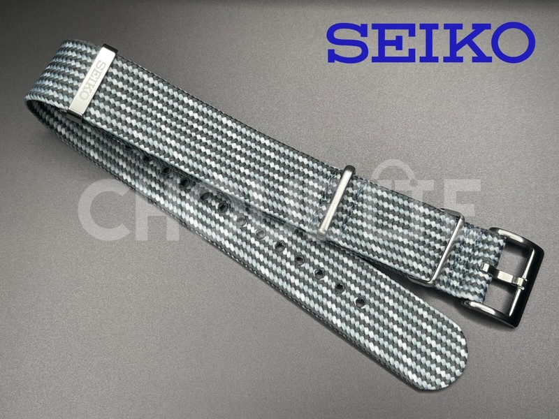 SEIKO Prospex SPB385, SBEJ013 6R54-00C0 Seichu Fabric Strap L0N3018J0 with PINS