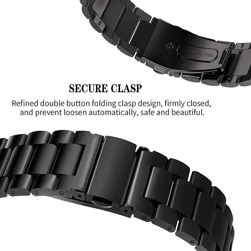 For Fitbit Versa 3 4/Sense Stainless Steel Metal Watch Wris Band Bracelet Strap gallery