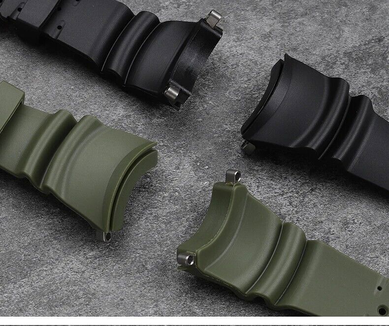 Strap/Adapters For Citizen Men's Diver B873-S057892 Rubber Dive Watch Band gallery