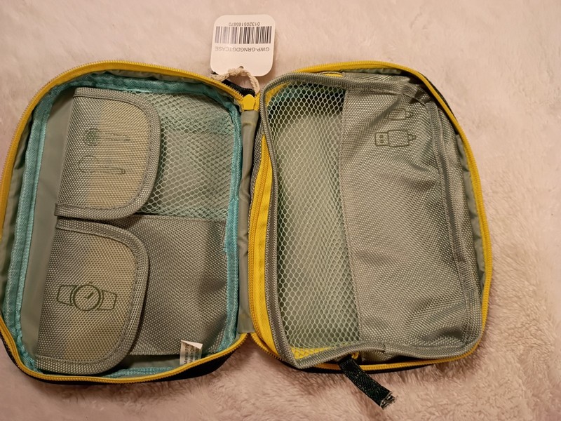 Citizen Watch Green Tech Gadget Case Zipper Travel Organizer 9″ x 7″ READ