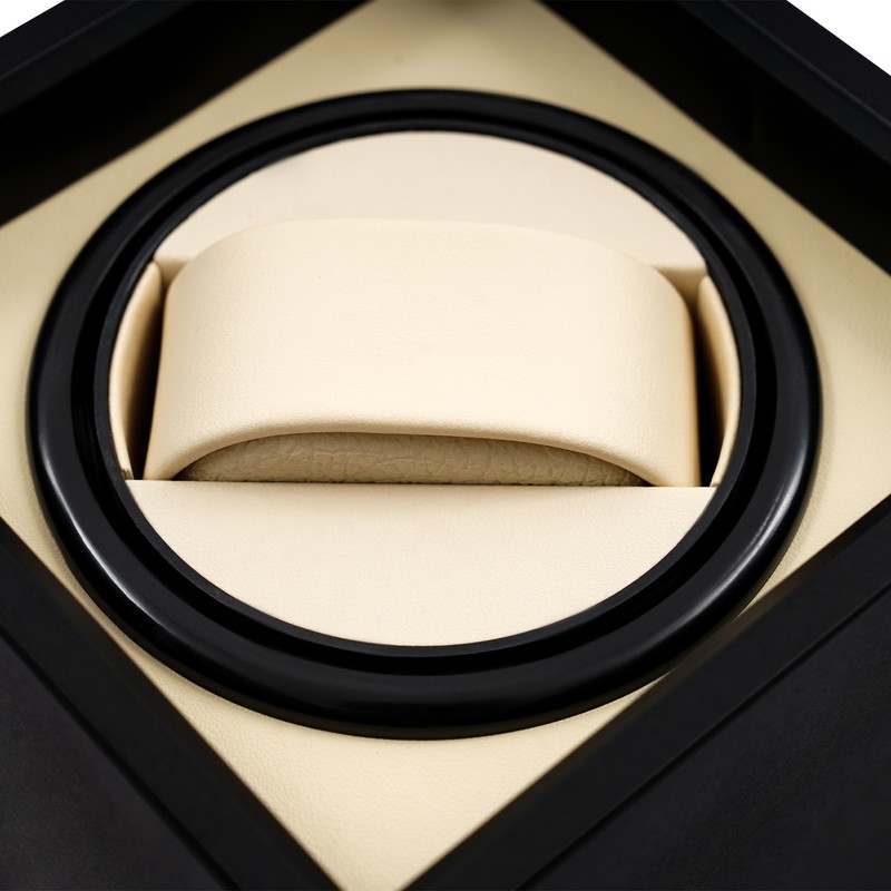 Modern Single Slot Automatic Watch Winder Watch Display Box Tabletop Winder NEW! gallery
