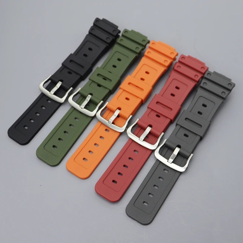 G-Shock Replacement Watch Bands / Straps 16mm ** Casio GShock rubber bands gallery