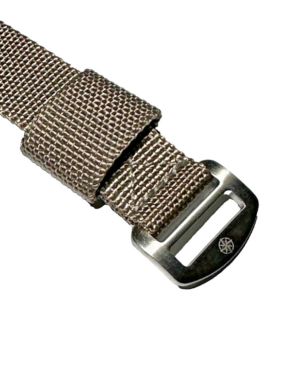Ballistic Nylon Hook and Loop Watch Strap Grey 20mm FXD Inspired