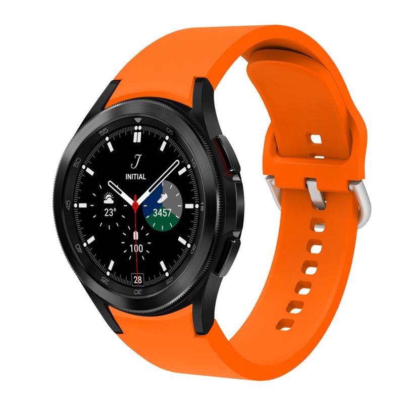 Sport Silicone Watch Band Strap For Samsung Galaxy Watch 4 5 6 40mm 44mm 45mm 47 gallery