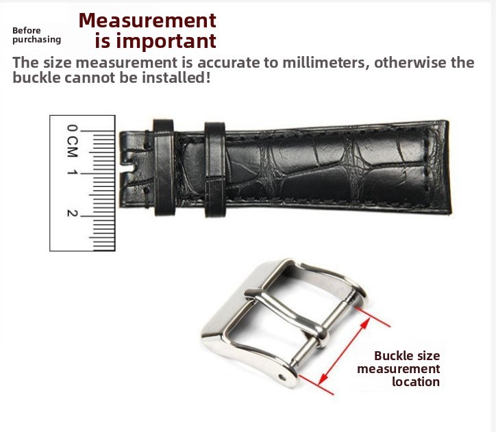 High Quality Solid Stainless Steel Watch Clasp Metal Pin Buckle 14 16 18 20 22mm gallery