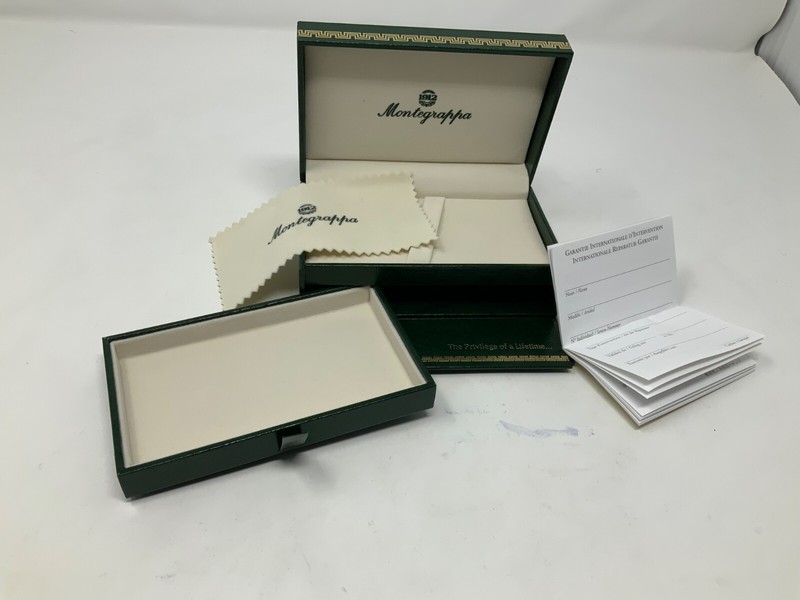 Montegrappa pen Box Only full set for a Small pen BOX ONLY (no pen included) gallery