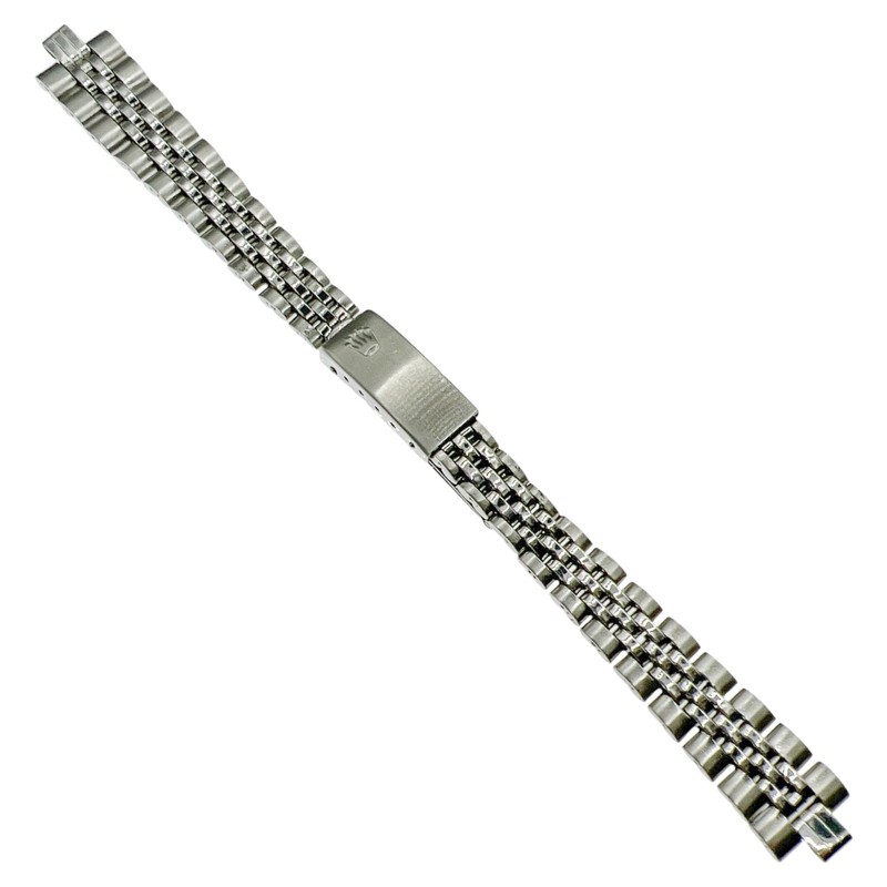 Rolex Vintage Jubilee Bracelet 6251D 13mm Stainless Steel Watch Band