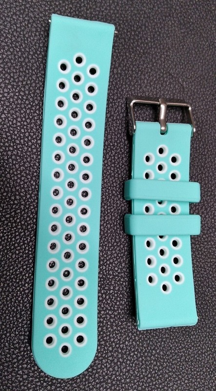 22MM SPORT SILICONE REPLACEMENT WATCH BAND – QUICK RELEASE