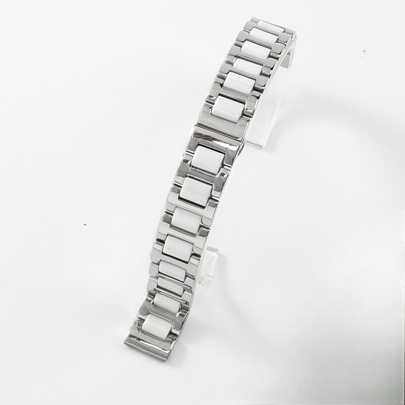 High-grade stainless steel ceramic watch band straps mens 20 22mm universal